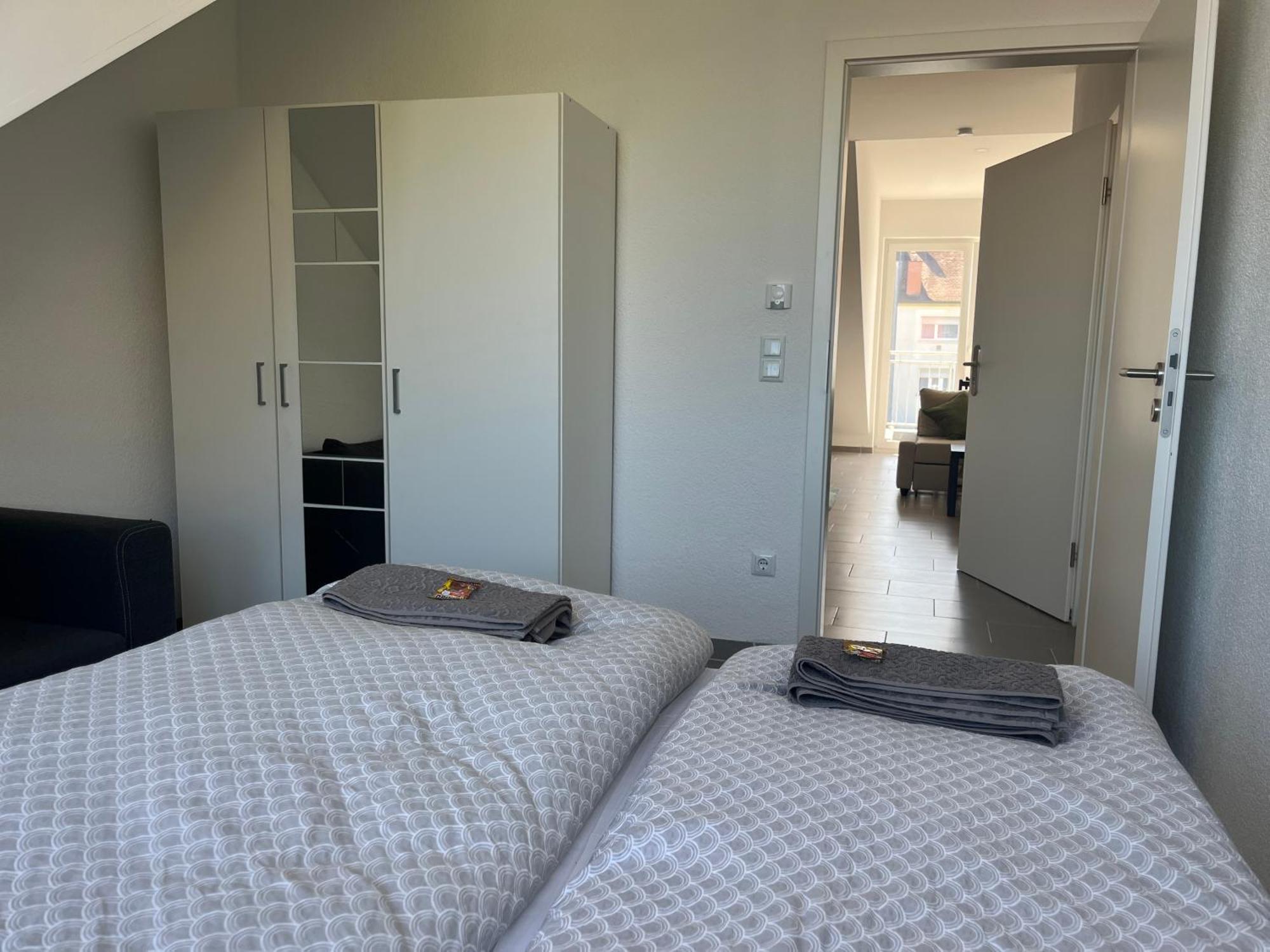 Simplex Apartments Am Europaplatz คาร์ลสรูเฮอ ห้อง รูปภาพ